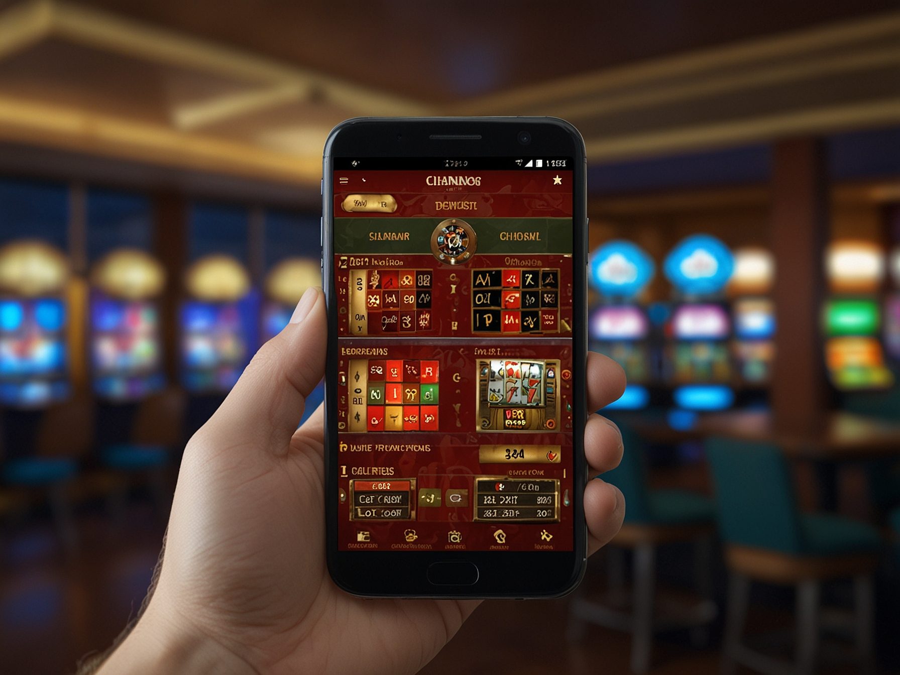 Captura de la App Casino Club
